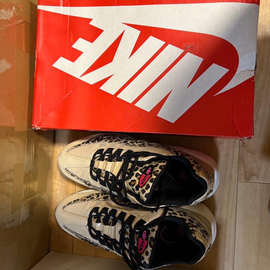 靴 NIKE Air Max 98 Premium Leopard 26.5cm