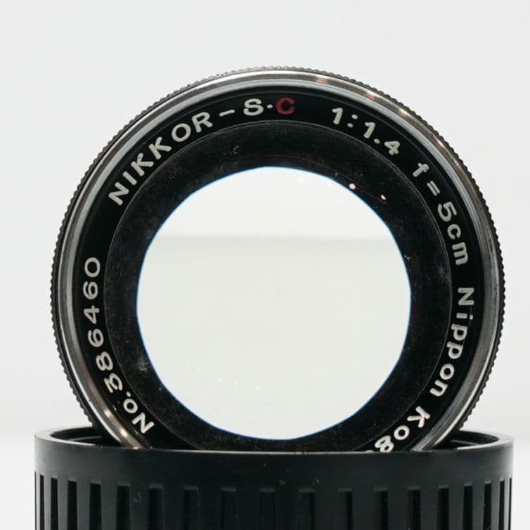 ✨レア黒帯✨Nippon Kogaku NIKKOR-S·C 5cm F1.4