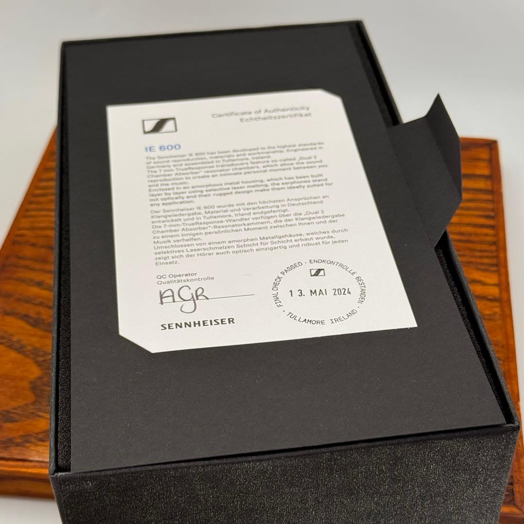 Sennheiser IE600 有線イヤホン 正規品 フルセット 美品