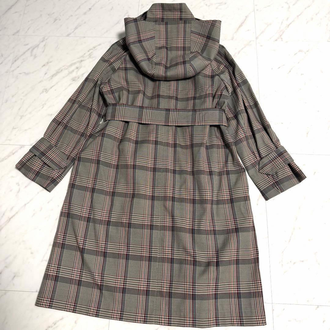 【未使用✨️】アルアバイル ライナー付き チェック フード コート 3way