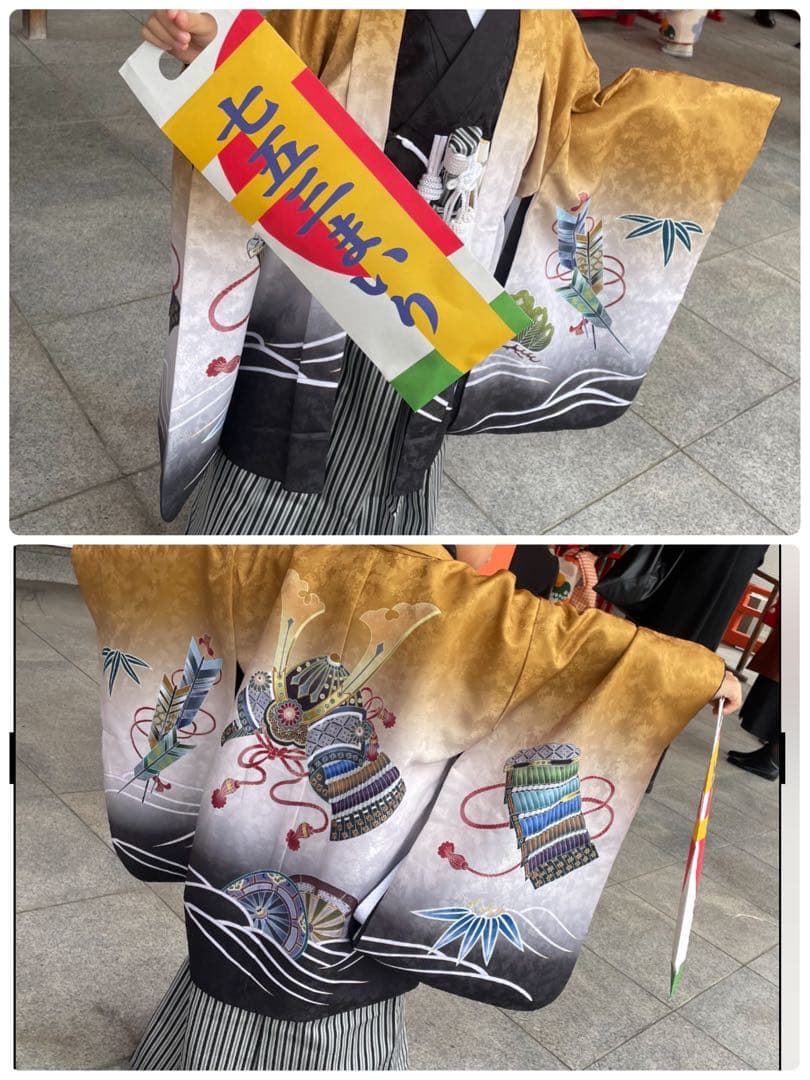 七五三 男の子 5歳 着物 セット