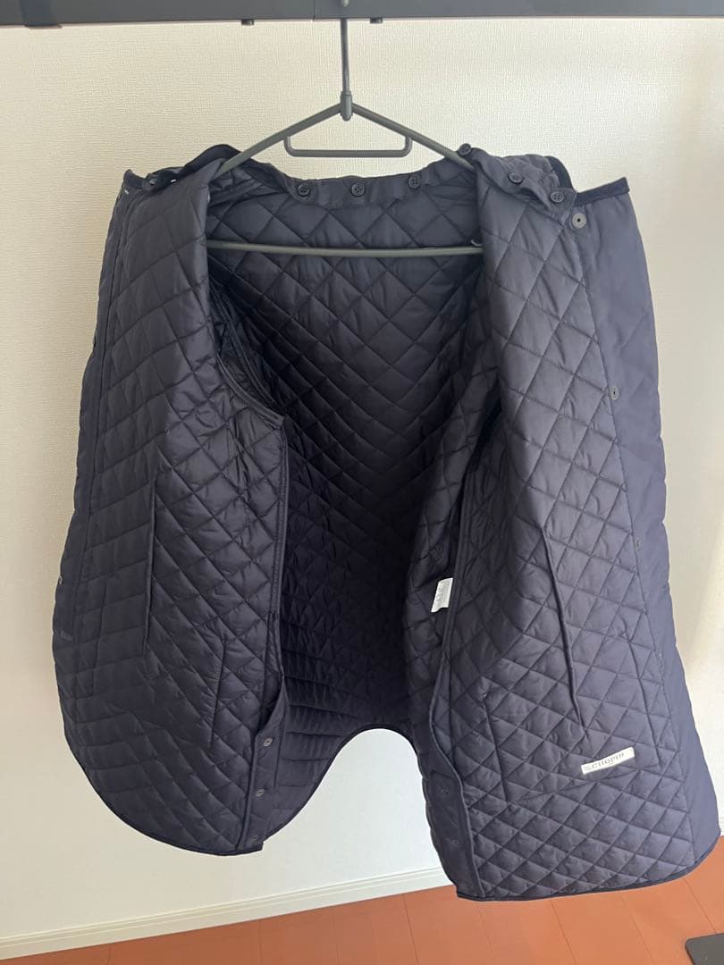 chopinショパン フード付きキルティングコート 中学受験 160cm