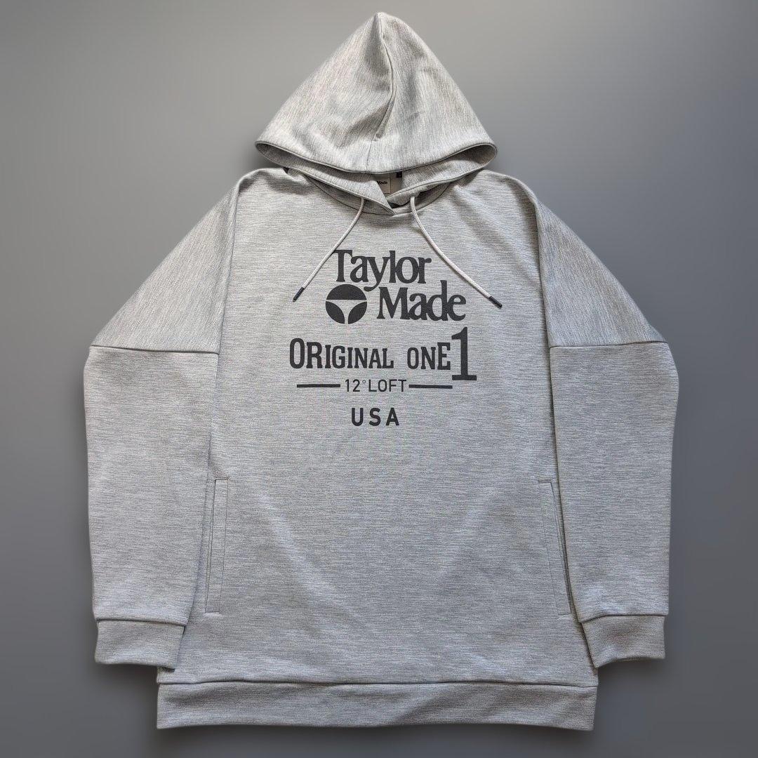 【未使用に近い】テーラーメイドゴルフ　ストレッチパーカー　グレー　L