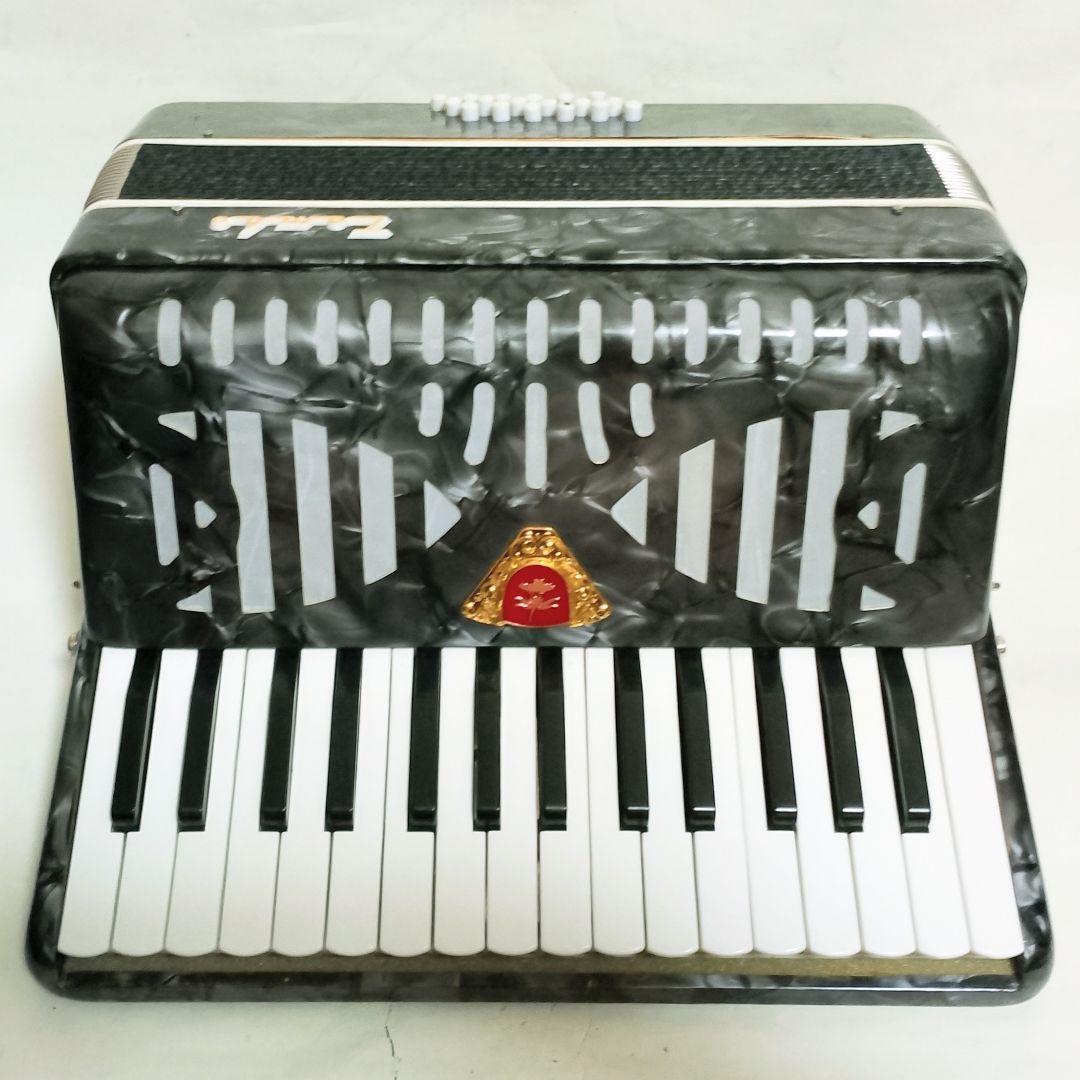 TOMBO　No.181　30鍵 18ベース　アコーディオン　レトロシルバー