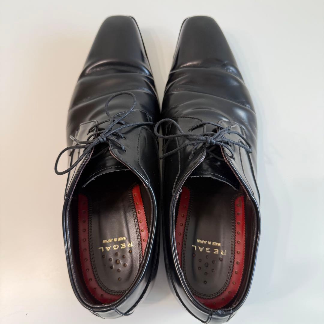 REGAL レザー ビジネスシューズ 27cm 黒 21FR