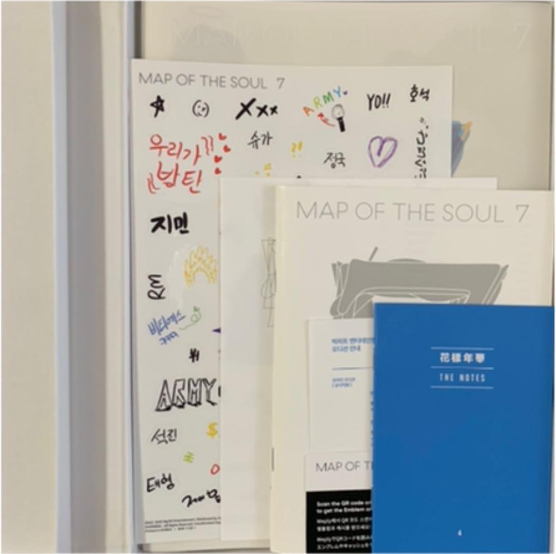 BTS MAP OF THE SOUL 7 4形態とトレカ テヒョン JK