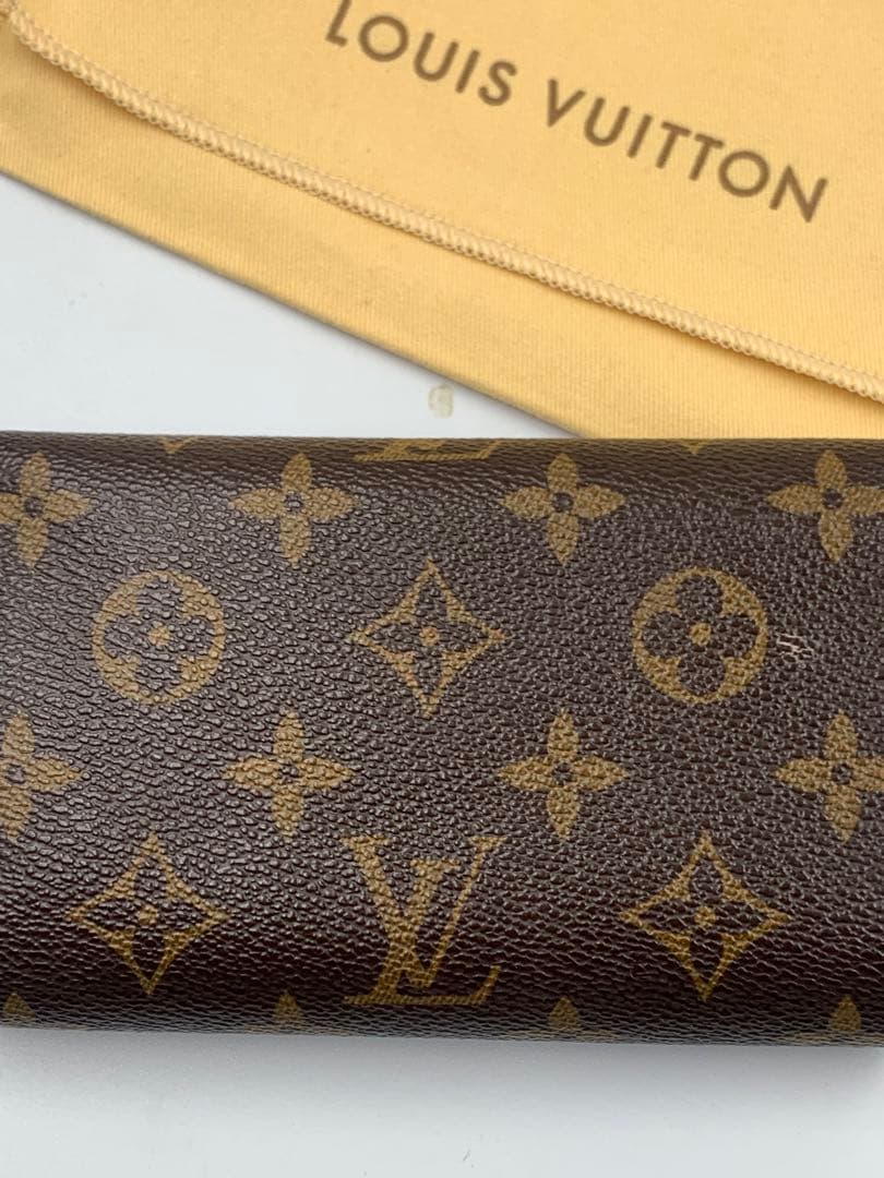 ルイヴィトン　モノグラム　ポルトモネビエ　トレゾール　二つ折り　L字ジップ