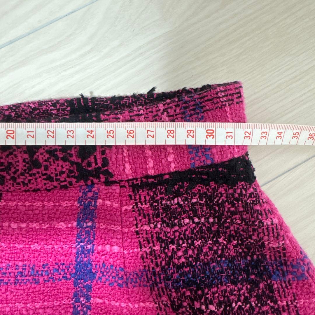 シェリエ　ツイードミニスカート