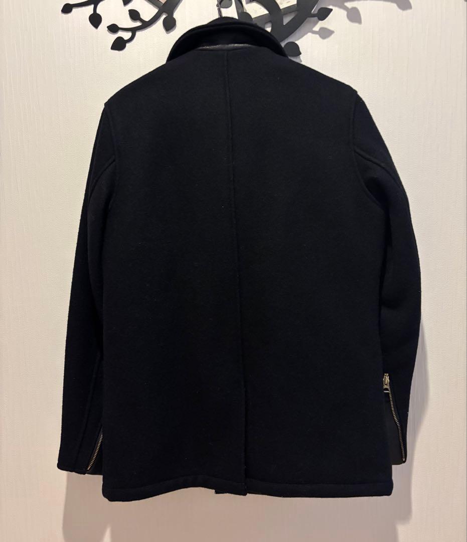 ショット　ワンスター　ピーコート　ライダース　ジャケット　フロントジップ