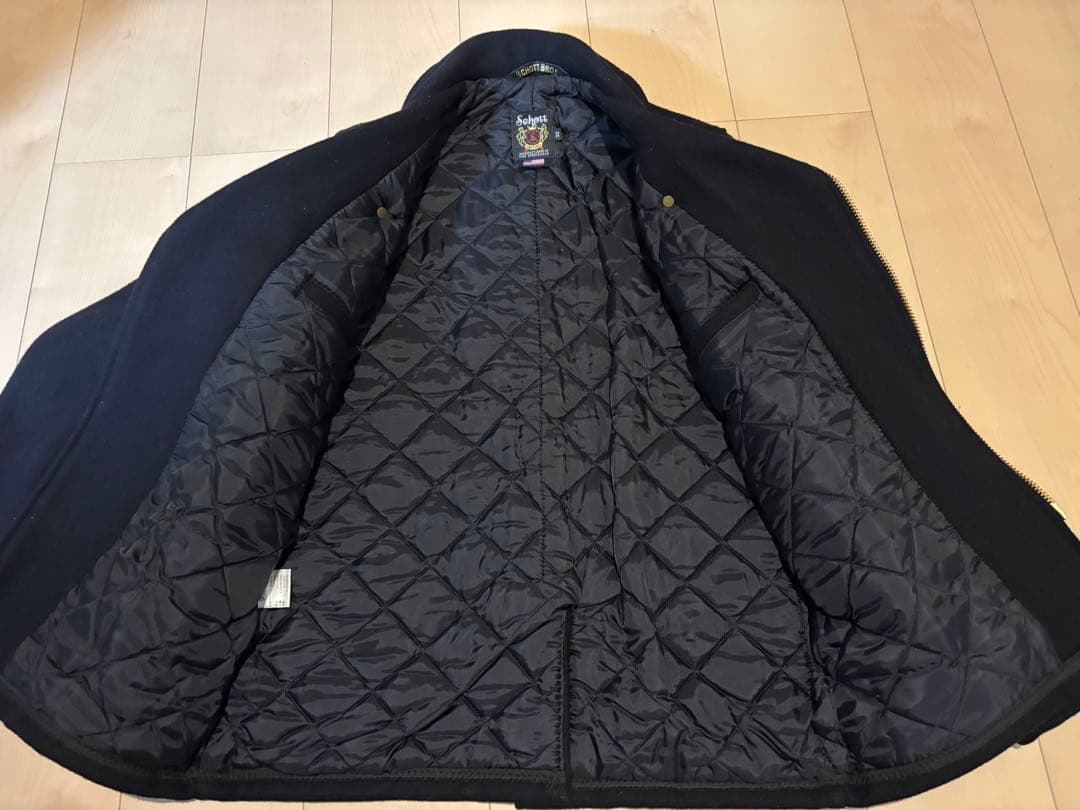 ショット　ワンスター　ピーコート　ライダース　ジャケット　フロントジップ