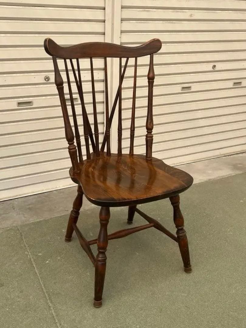 ①［飛騨家具、柏木工］バッククロス/ダイニングチェア