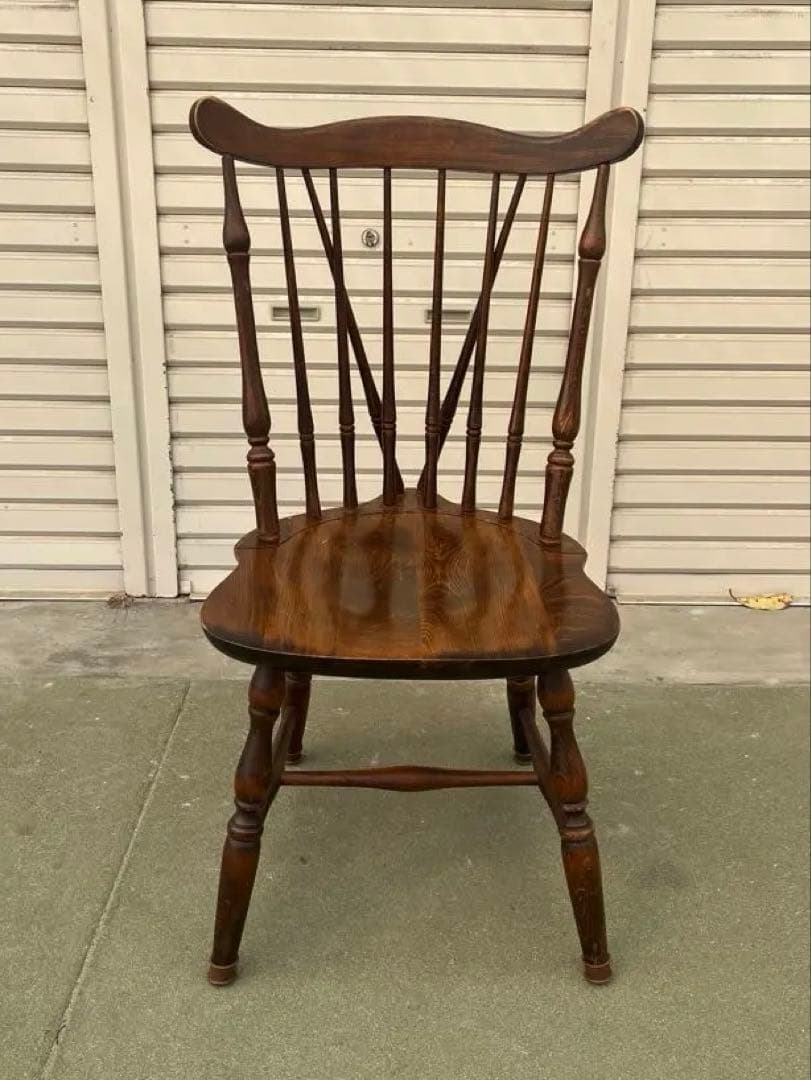 ①［飛騨家具、柏木工］バッククロス/ダイニングチェア