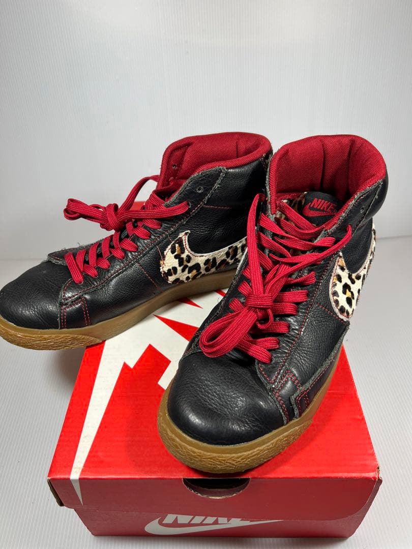 NIKE BLAZER MID プレミアヴィンテージレア24.5cmレオパード