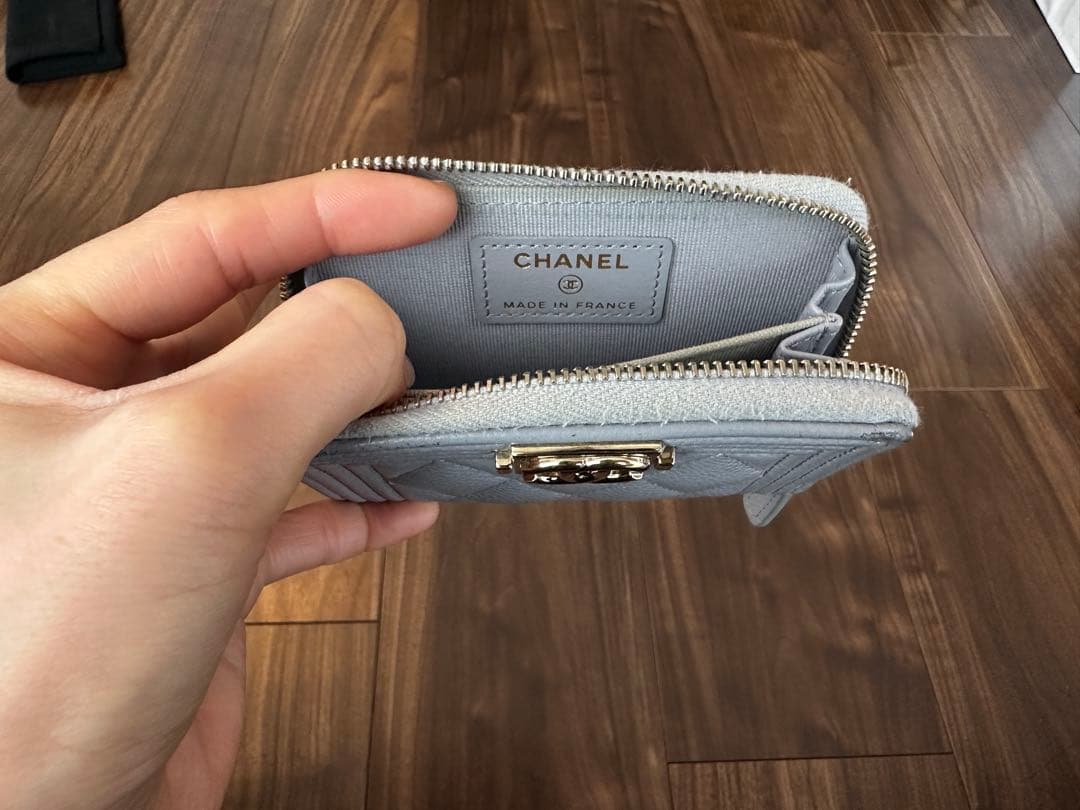 CHANEL ボーイシャネル パース キャビアスキン