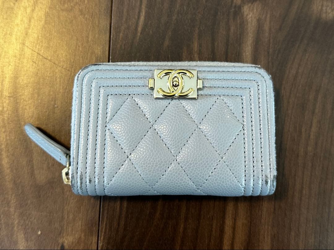 CHANEL ボーイシャネル パース キャビアスキン