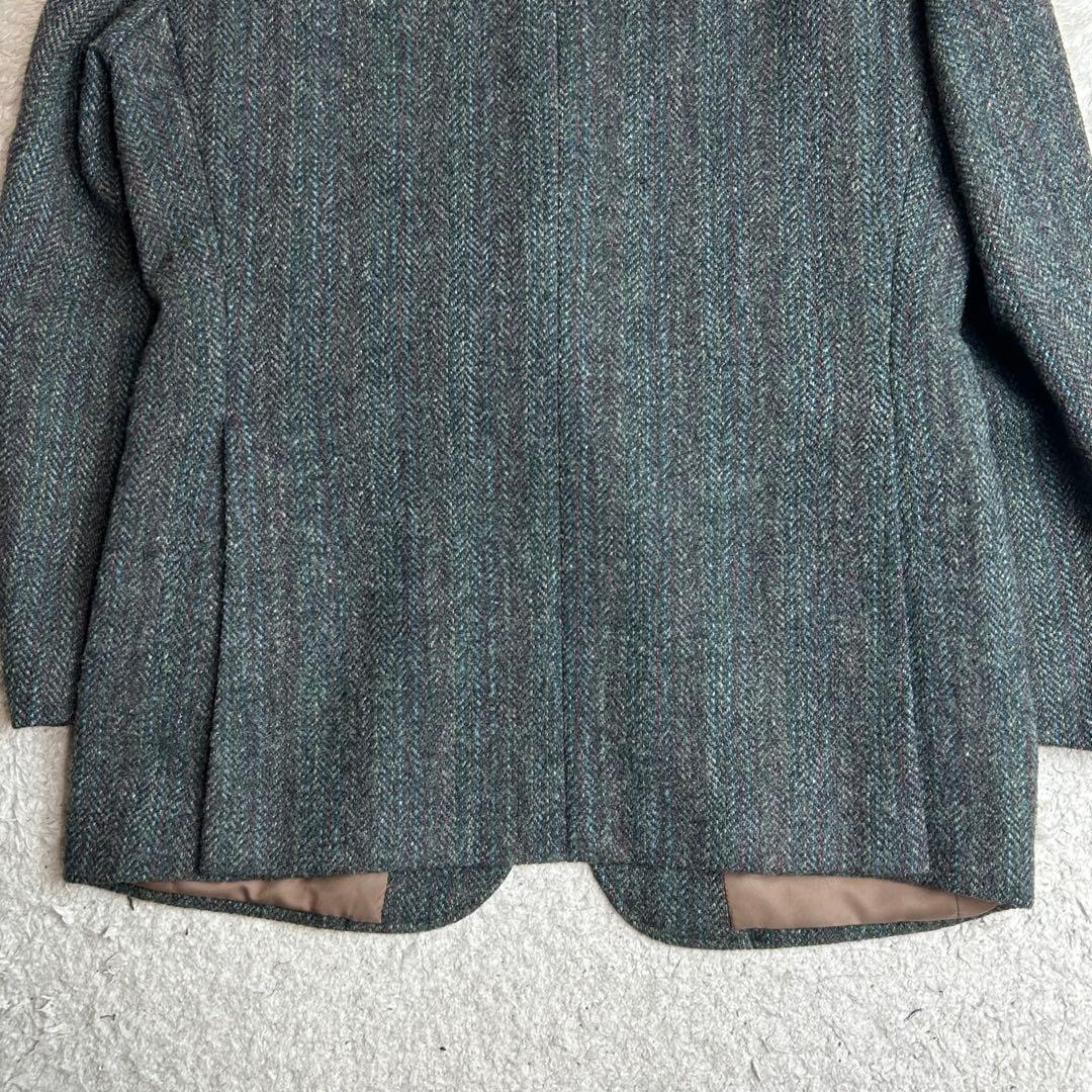 Harris Tweedハリスツイード ツイードテーラードジャケット AB4