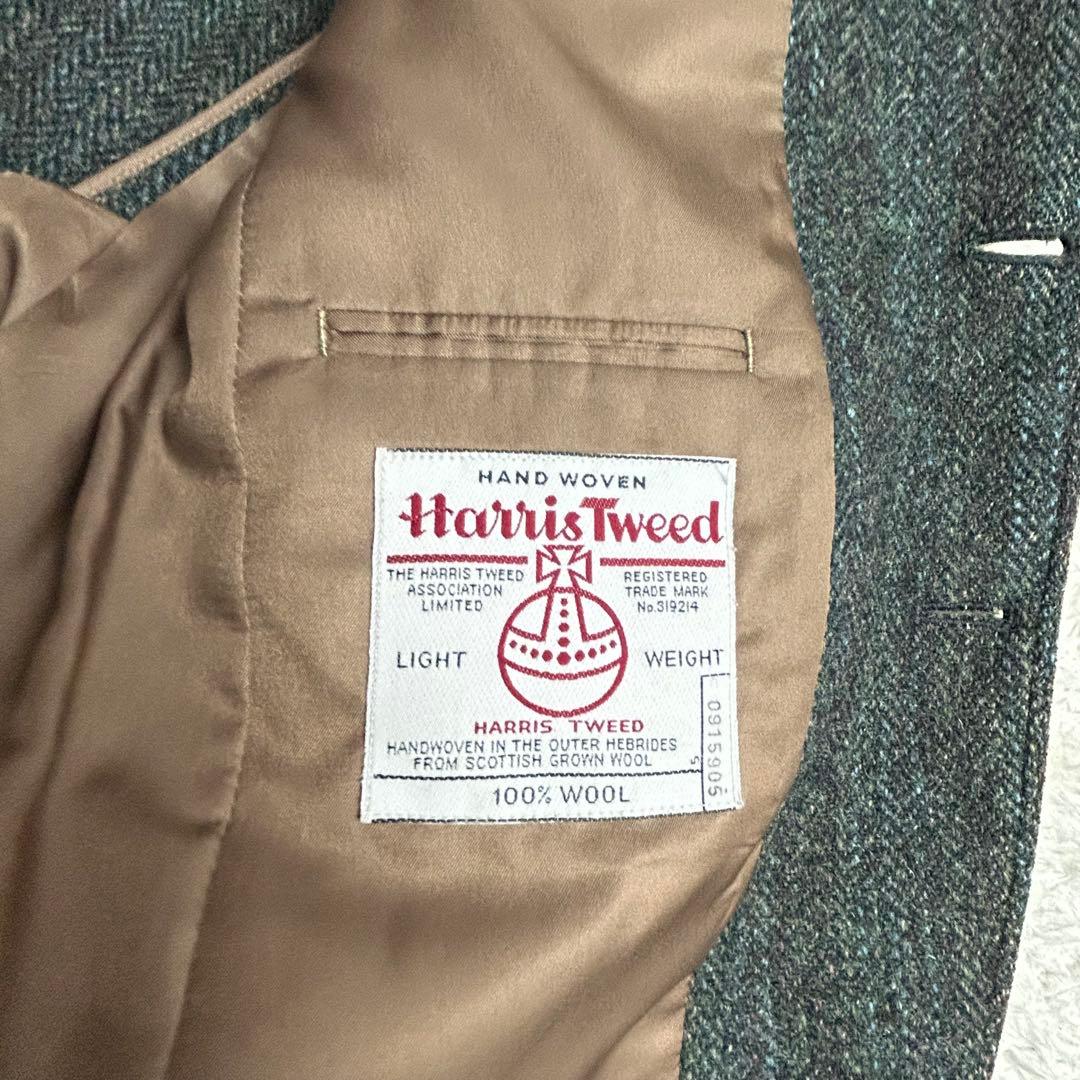 Harris Tweedハリスツイード ツイードテーラードジャケット AB4