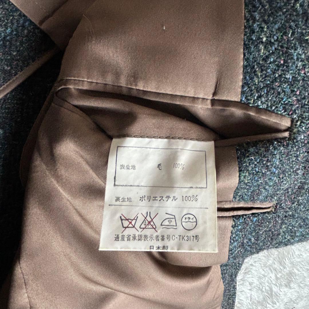 Harris Tweedハリスツイード ツイードテーラードジャケット AB4