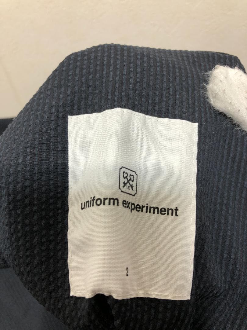 054041 UNIFORM EXPERIMENT シアサッカー セットアップ