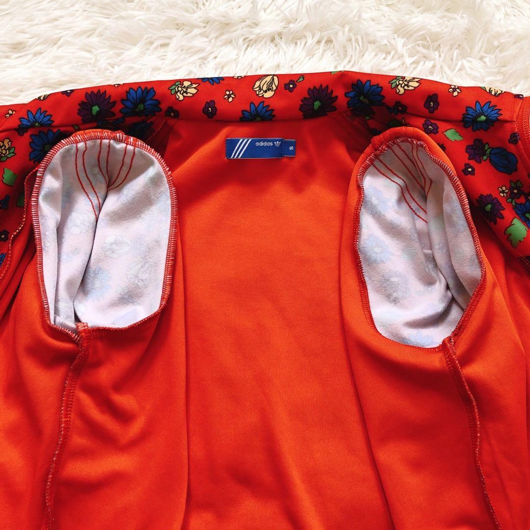 かくかくしかじか 永野芽郁さん着用 アディダス トラックジャケット フラワー柄