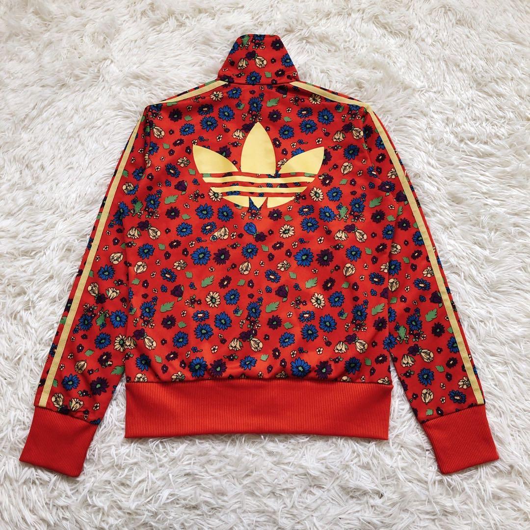 かくかくしかじか 永野芽郁さん着用 アディダス トラックジャケット フラワー柄