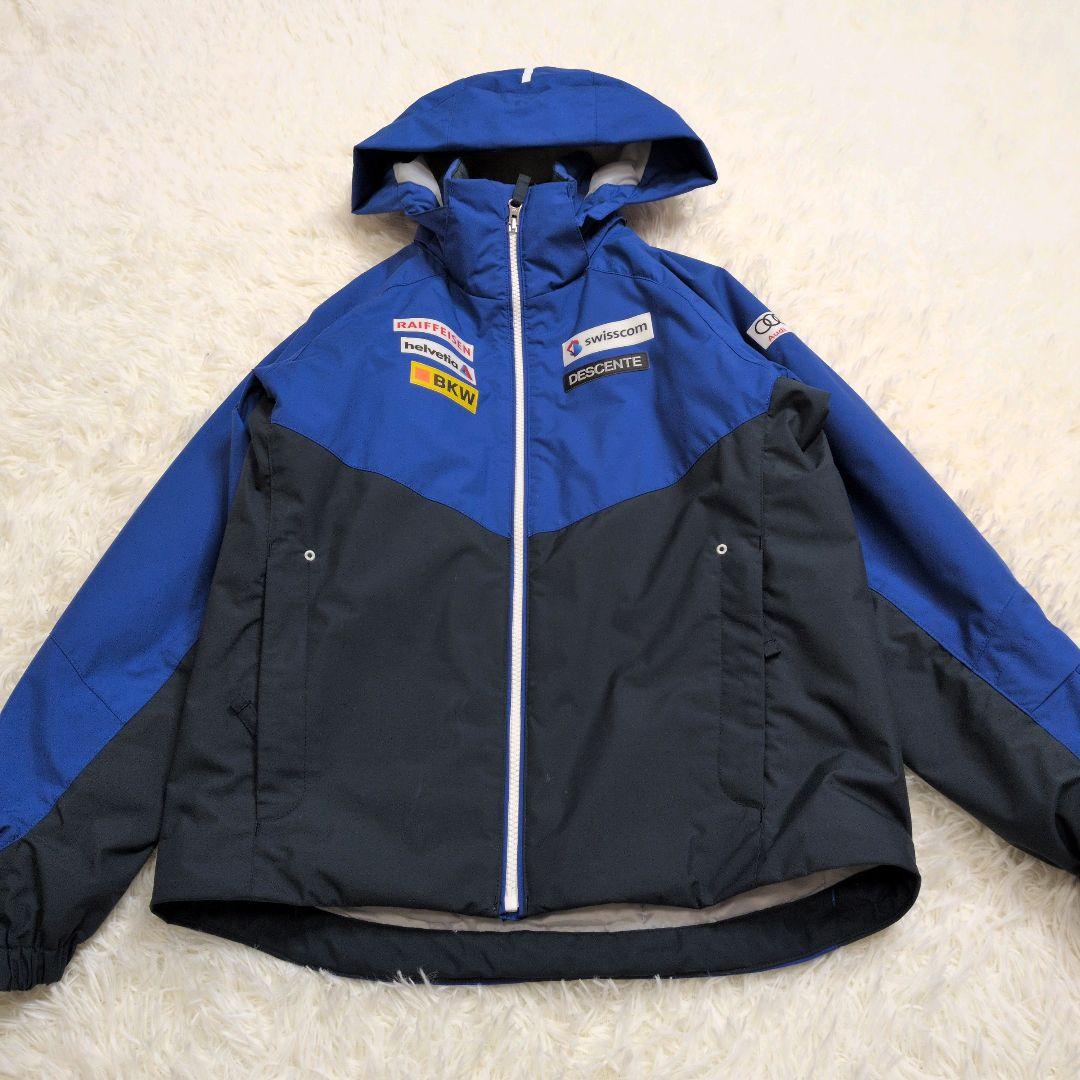 美品 デサント DESCENTE 150cm スキーウェア 男の子 上下セット