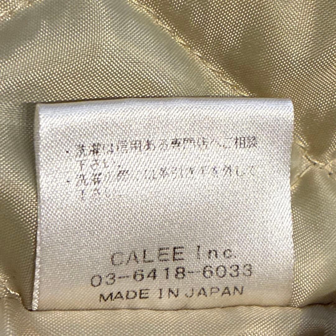 【美品】CALEE キャリー 刺繍 アメカジ ワーク ウールジャケット