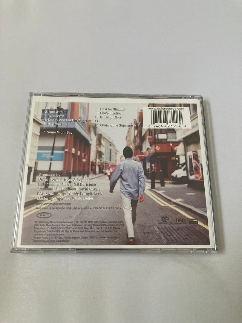 オアシス　モーニング・グローリー　SACD 輸入盤　OASIS
