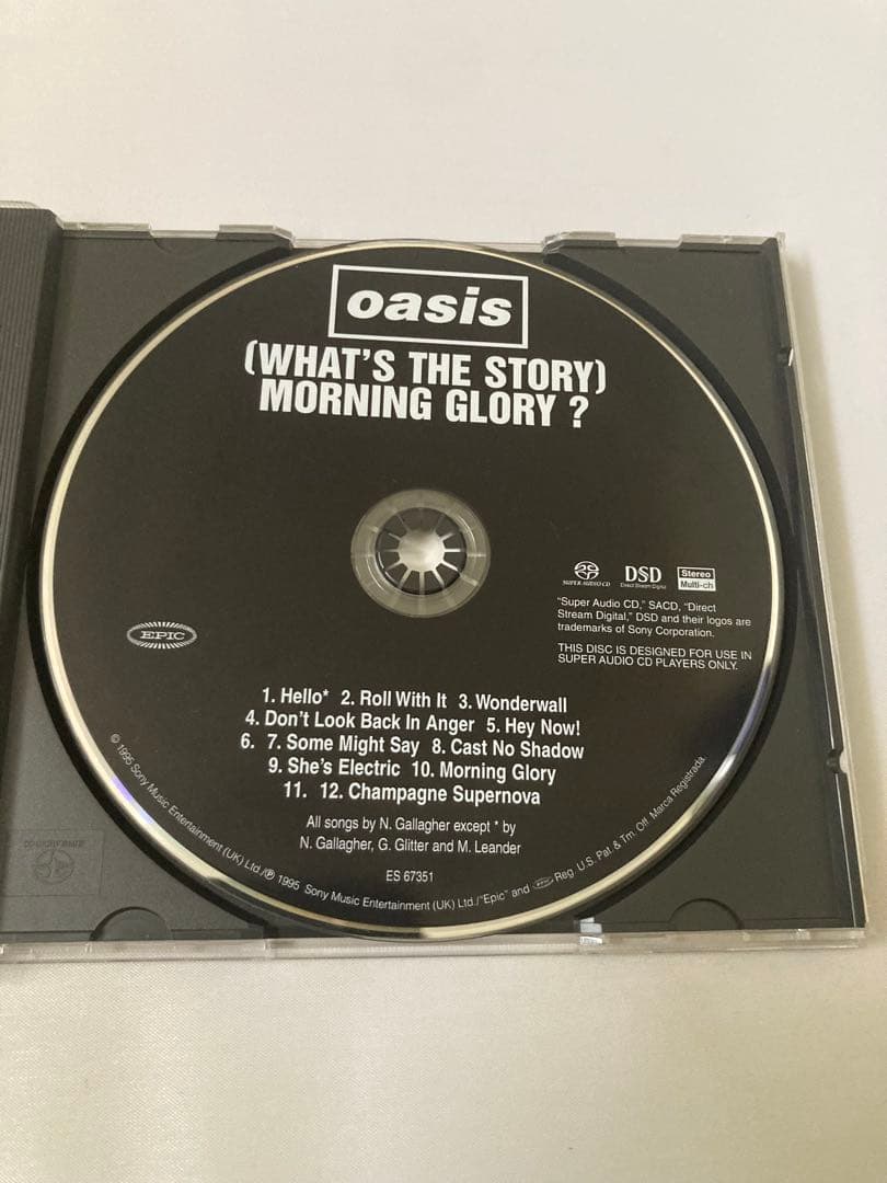 オアシス　モーニング・グローリー　SACD 輸入盤　OASIS