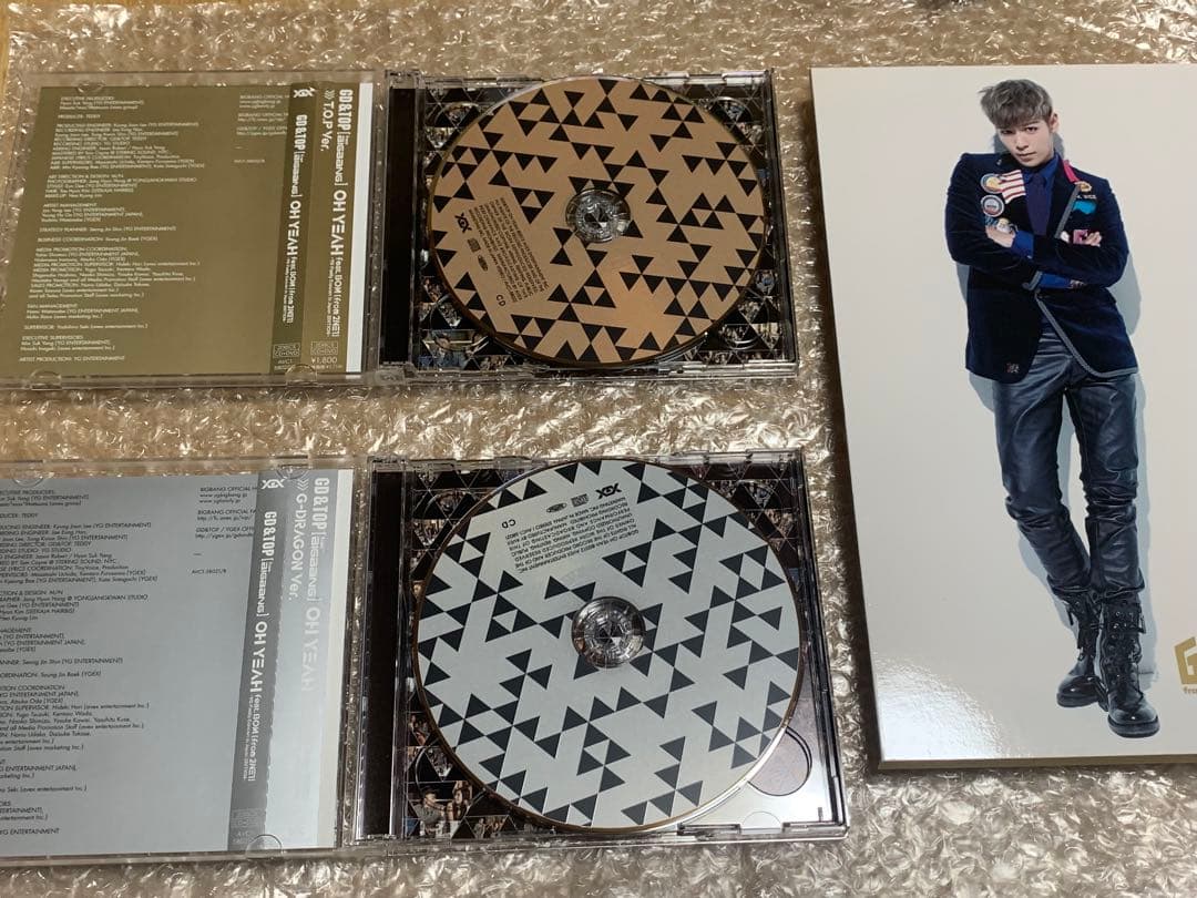 GD&TOP CD+DVD 初回生産限定 色紙BIGBANG G-DRAGON