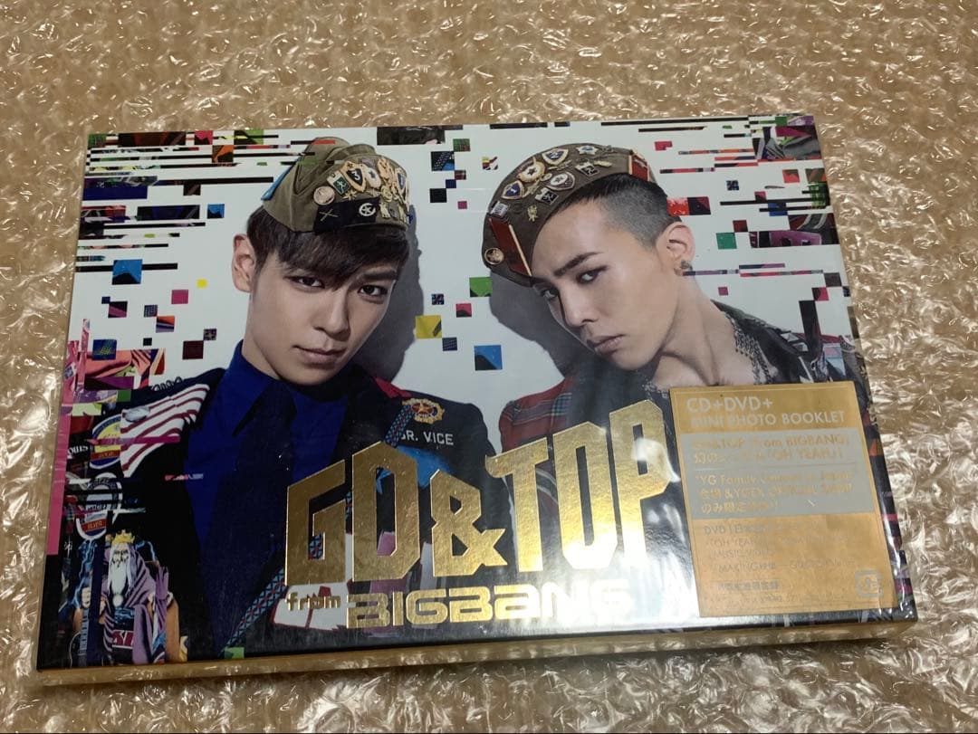 GD&TOP CD+DVD 初回生産限定 色紙BIGBANG G-DRAGON