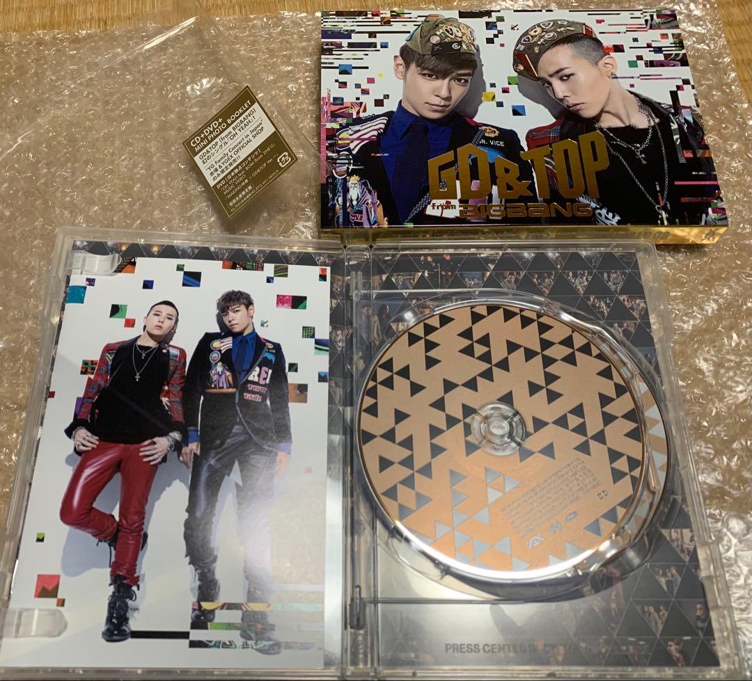 GD&TOP CD+DVD 初回生産限定 色紙BIGBANG G-DRAGON