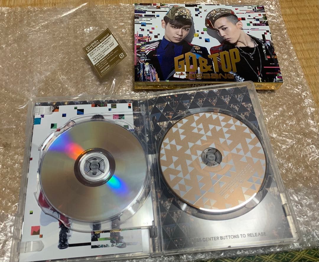 GD&TOP CD+DVD 初回生産限定 色紙BIGBANG G-DRAGON