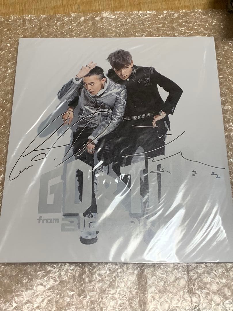 GD&TOP CD+DVD 初回生産限定 色紙BIGBANG G-DRAGON
