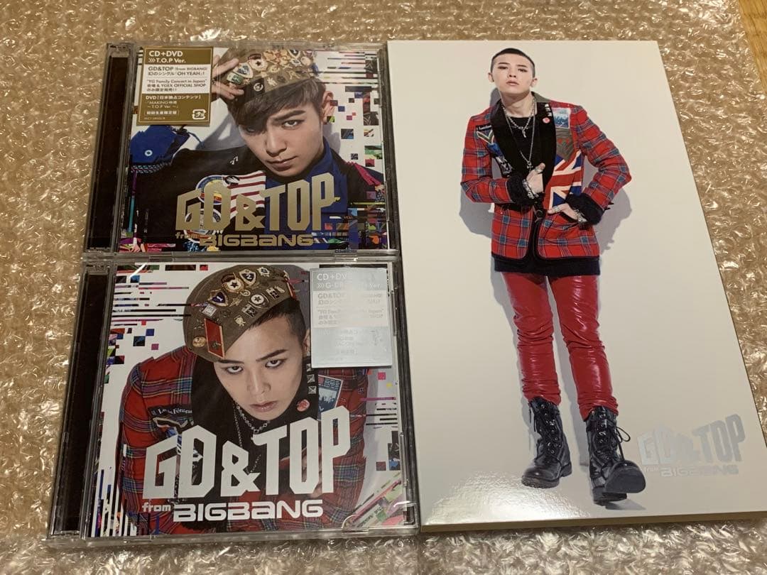 GD&TOP CD+DVD 初回生産限定 色紙BIGBANG G-DRAGON