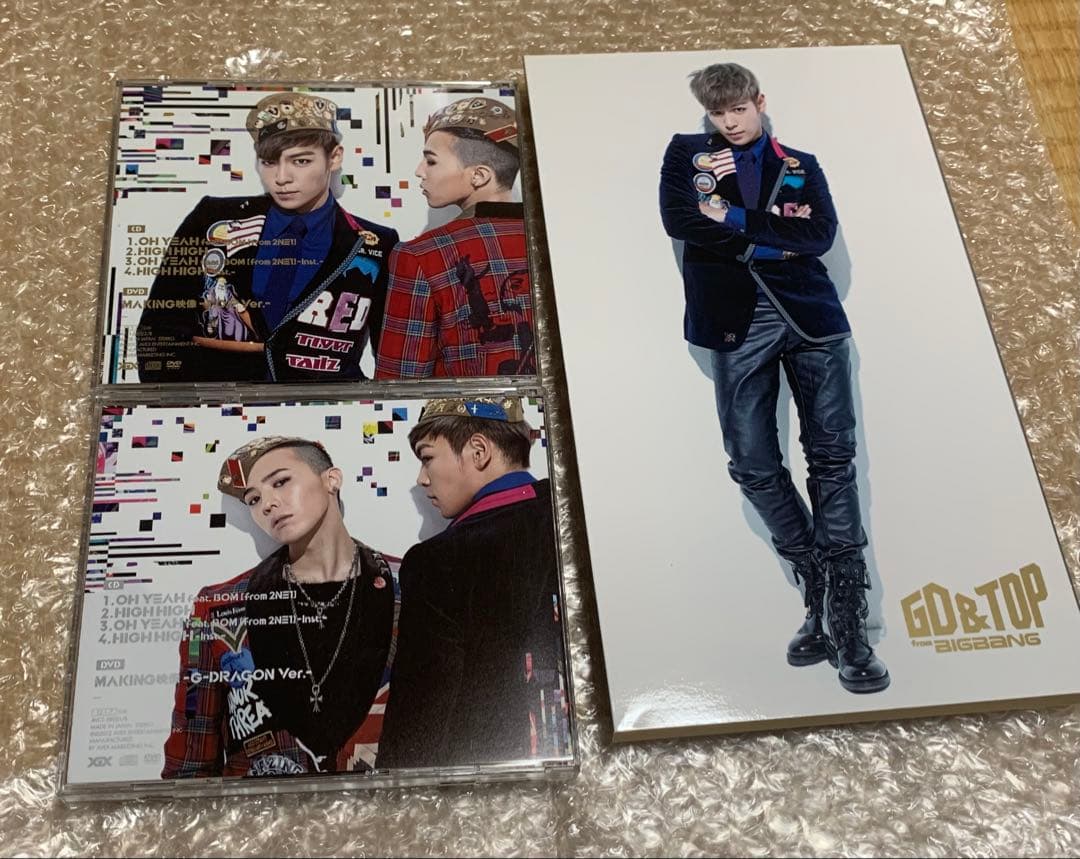 GD&TOP CD+DVD 初回生産限定 色紙BIGBANG G-DRAGON