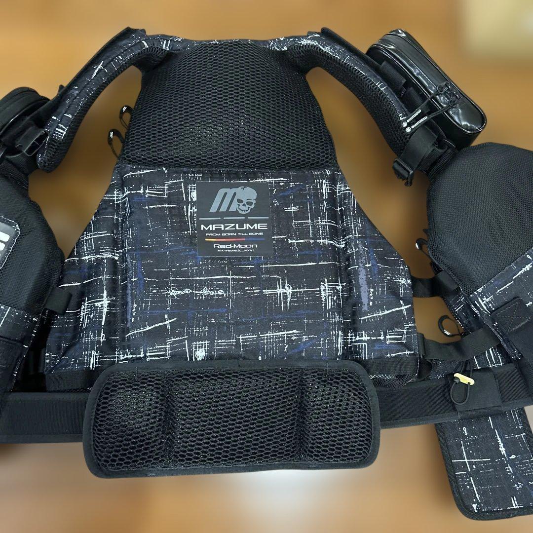 mazume マズメ ライフジャケット MZLJ-828 現行型 ポーチ付き