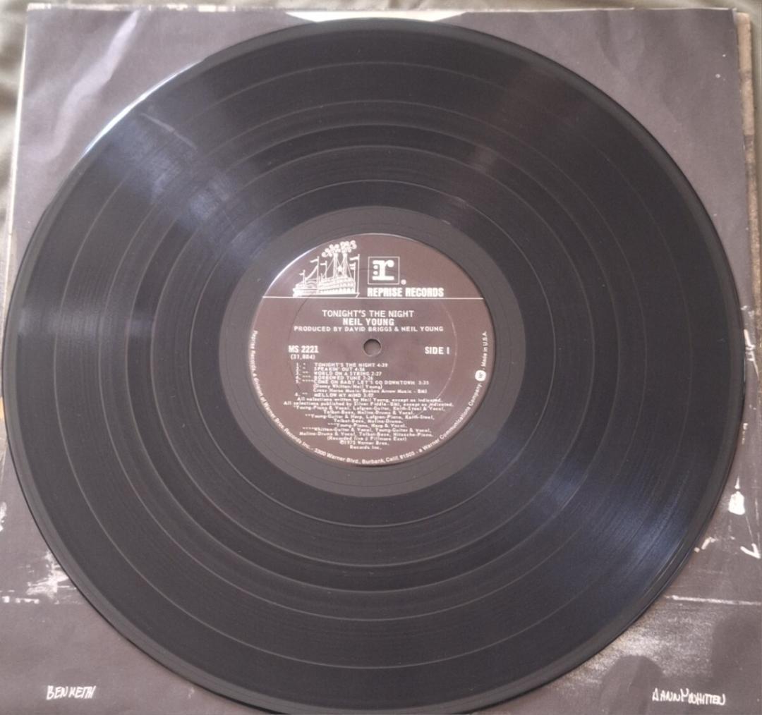 US-Orig. LP◆ニール・ヤング『Tonight's the Night』