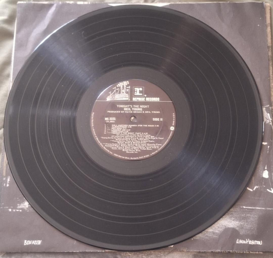 US-Orig. LP◆ニール・ヤング『Tonight's the Night』