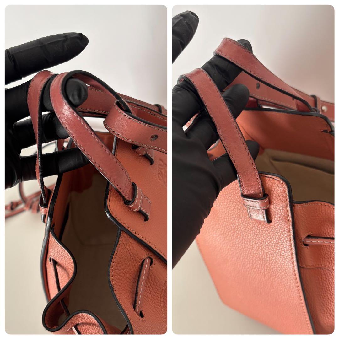 LOEWE ハンモック　ドローストリングバッグミニ