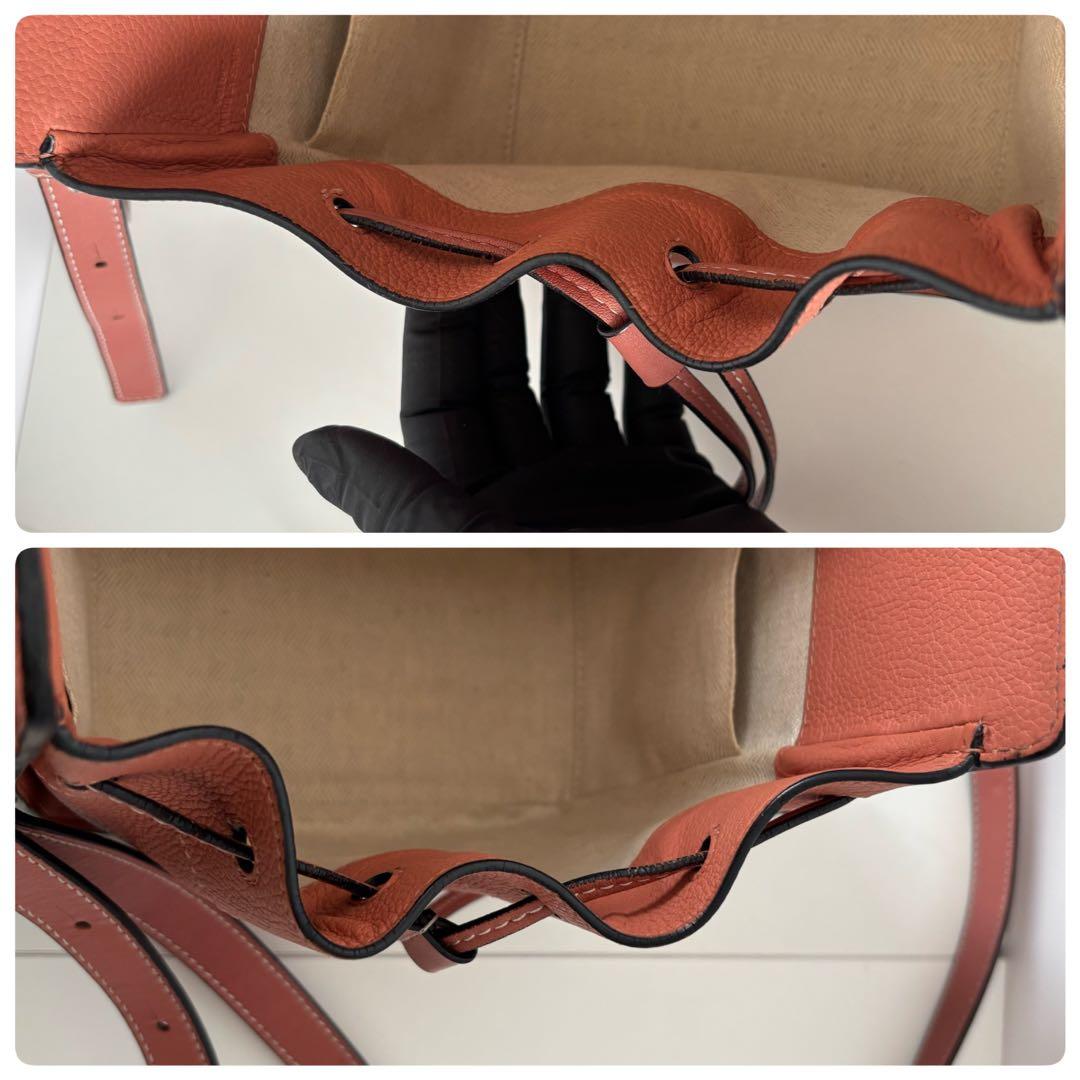 LOEWE ハンモック　ドローストリングバッグミニ