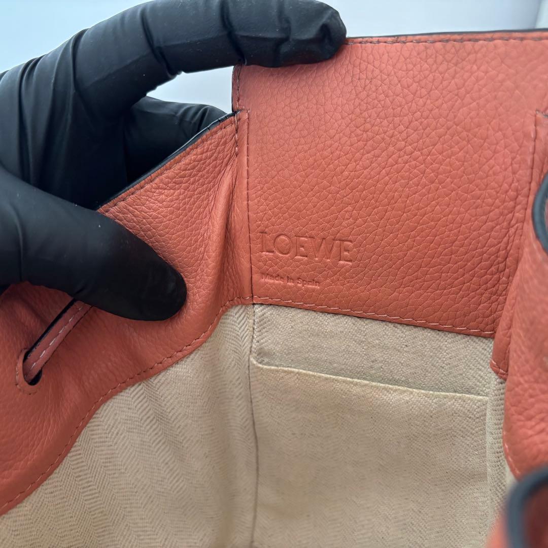 LOEWE ハンモック　ドローストリングバッグミニ