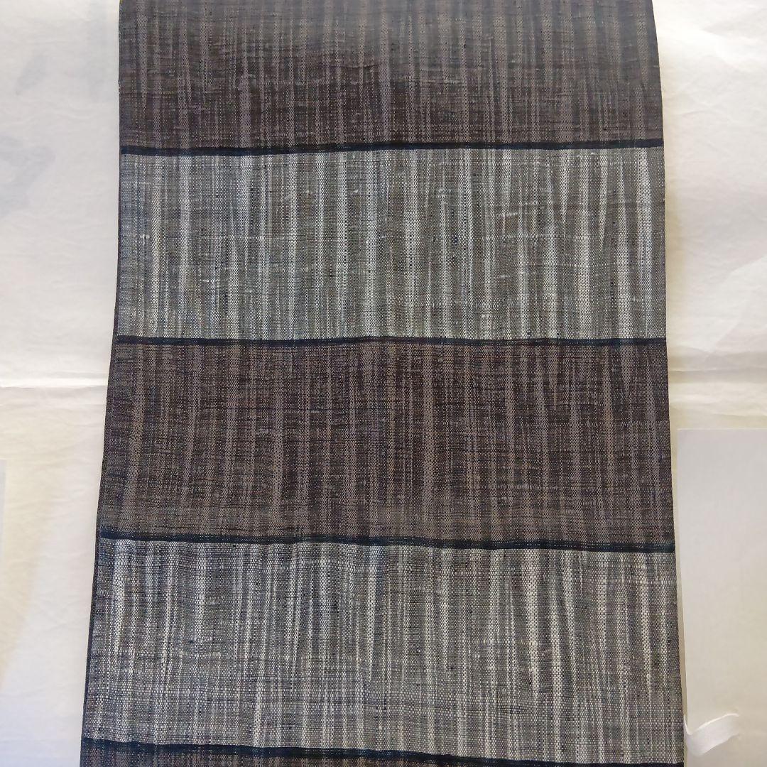 正絹　渡文　波衣　花柄　袋帯