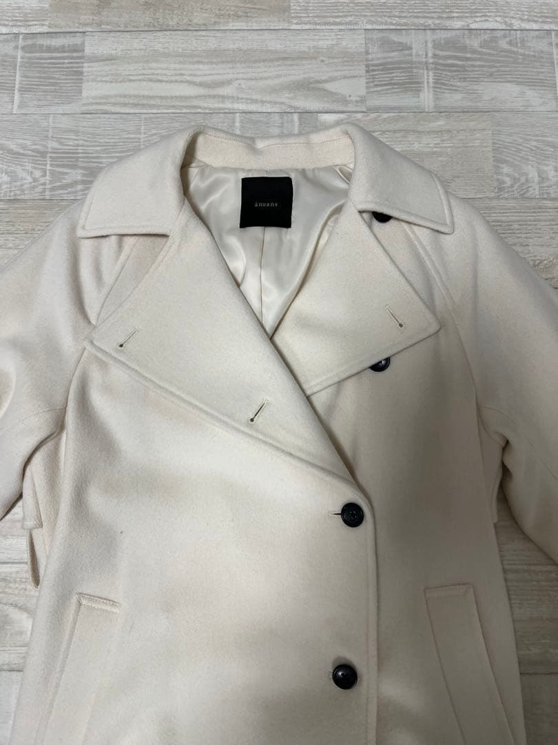 anuans ウールトレンチコート♡2023年度完売品クリーニング済み