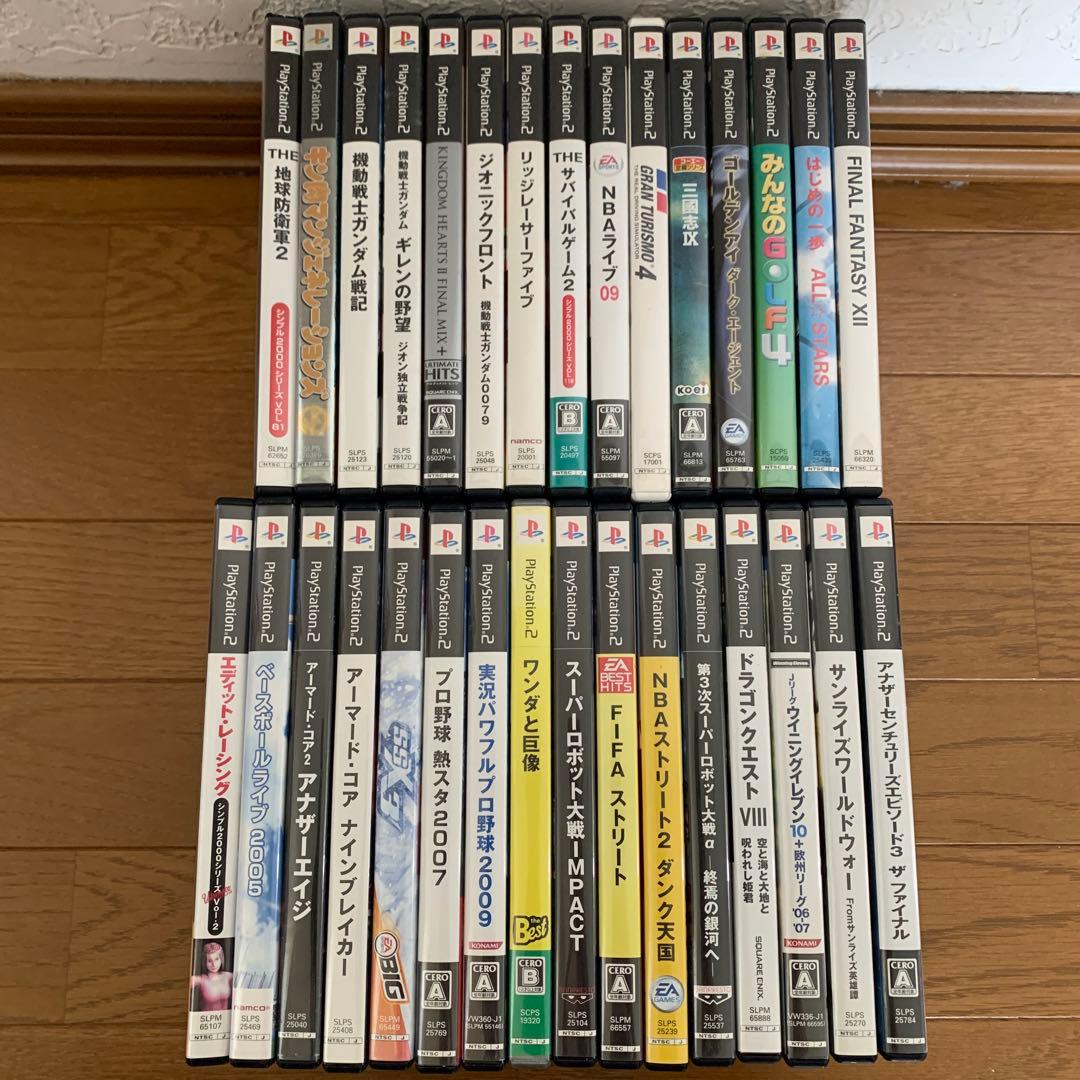 J)ps2 ソフトセット　31本セット