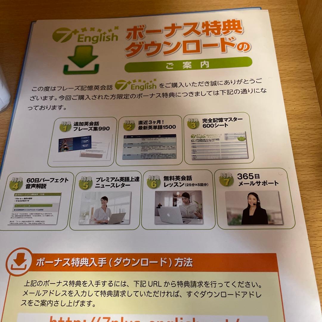 七田式　セブンズプラスイングリッシュ　英語