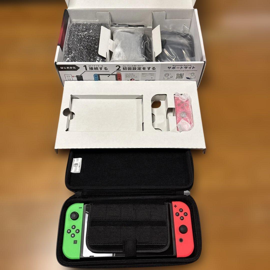 Nintendo Switch ニンテンドースイッチ本体 ケース付