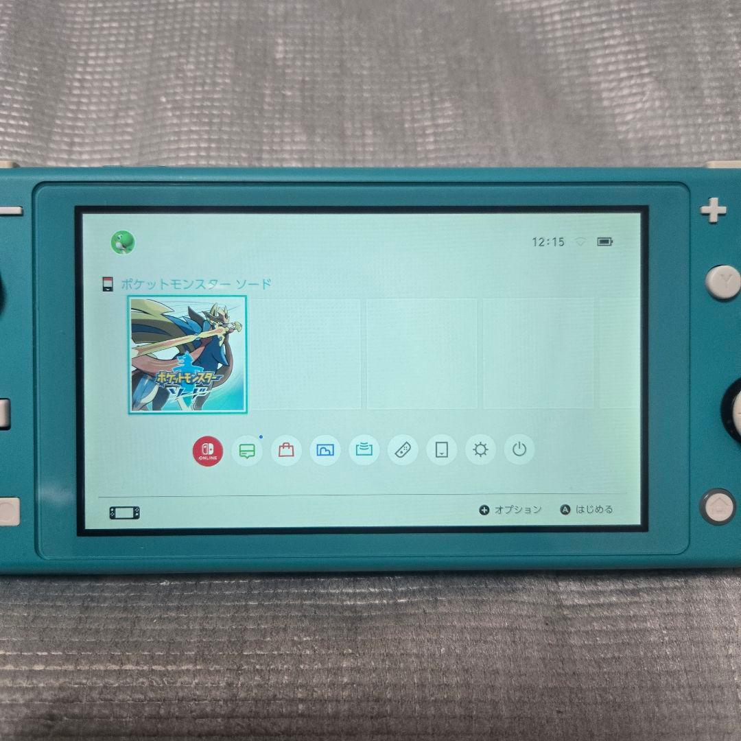 美品 Nintendo switch lite ブルー