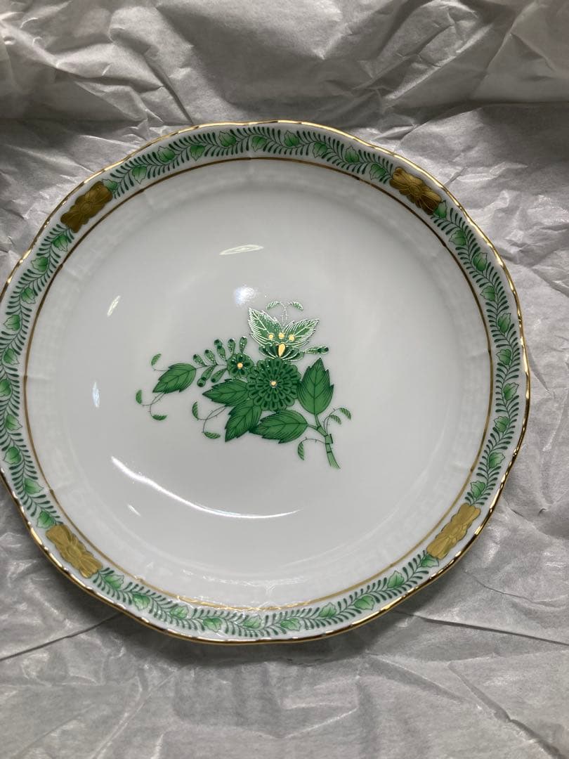 ハンガリー製 チューリップ柄 皿　ヘレンド　５枚セット