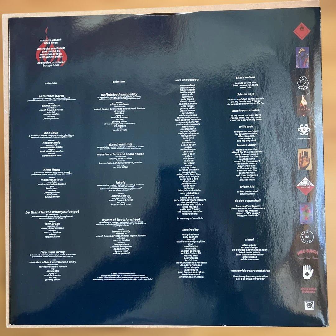 Massive Attack / Blue Lines UKオリジナル